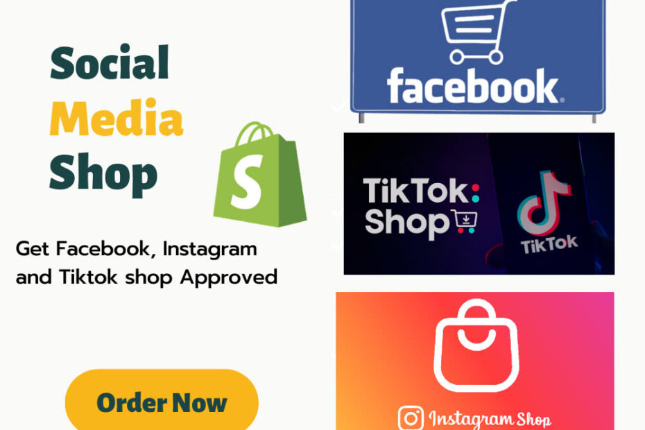 E-Commerce Shops on TikTok, Facebook, Instagram, and Shopify